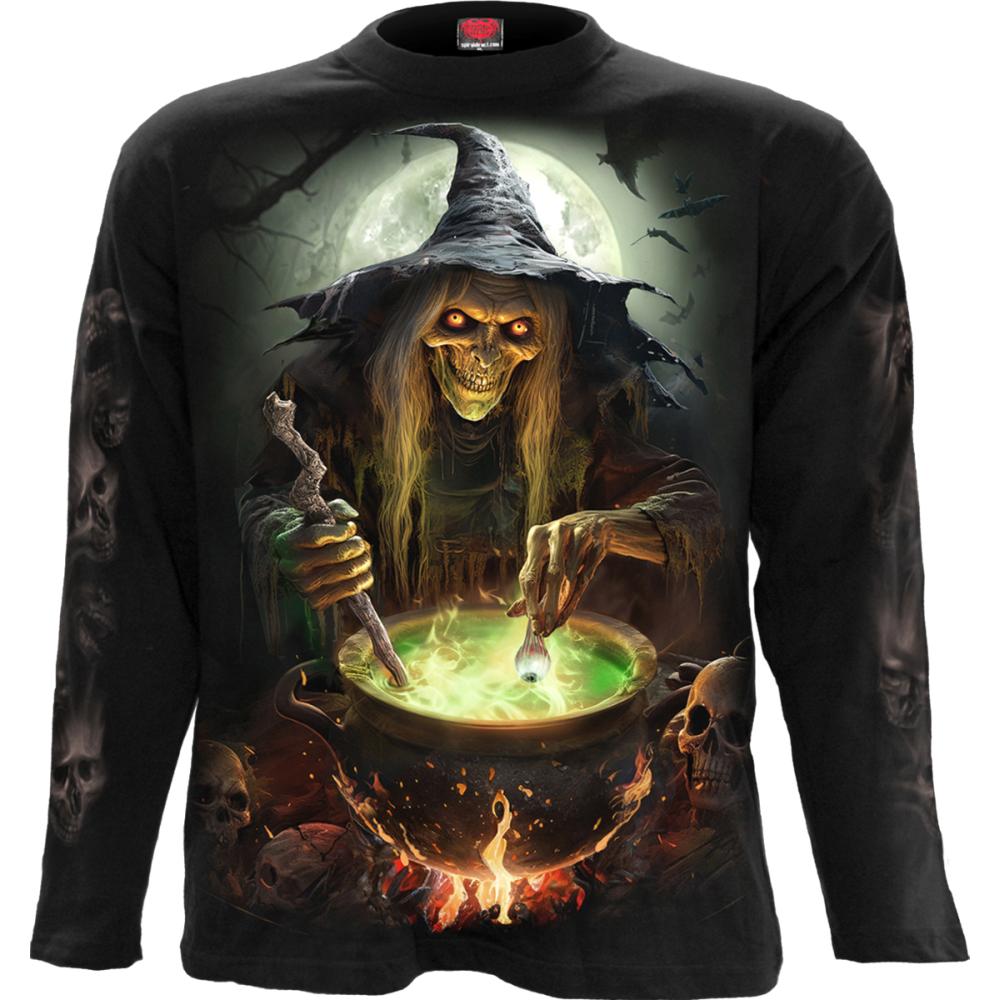 Spiral - Witch'S Brew Longsleeve shirt - Black